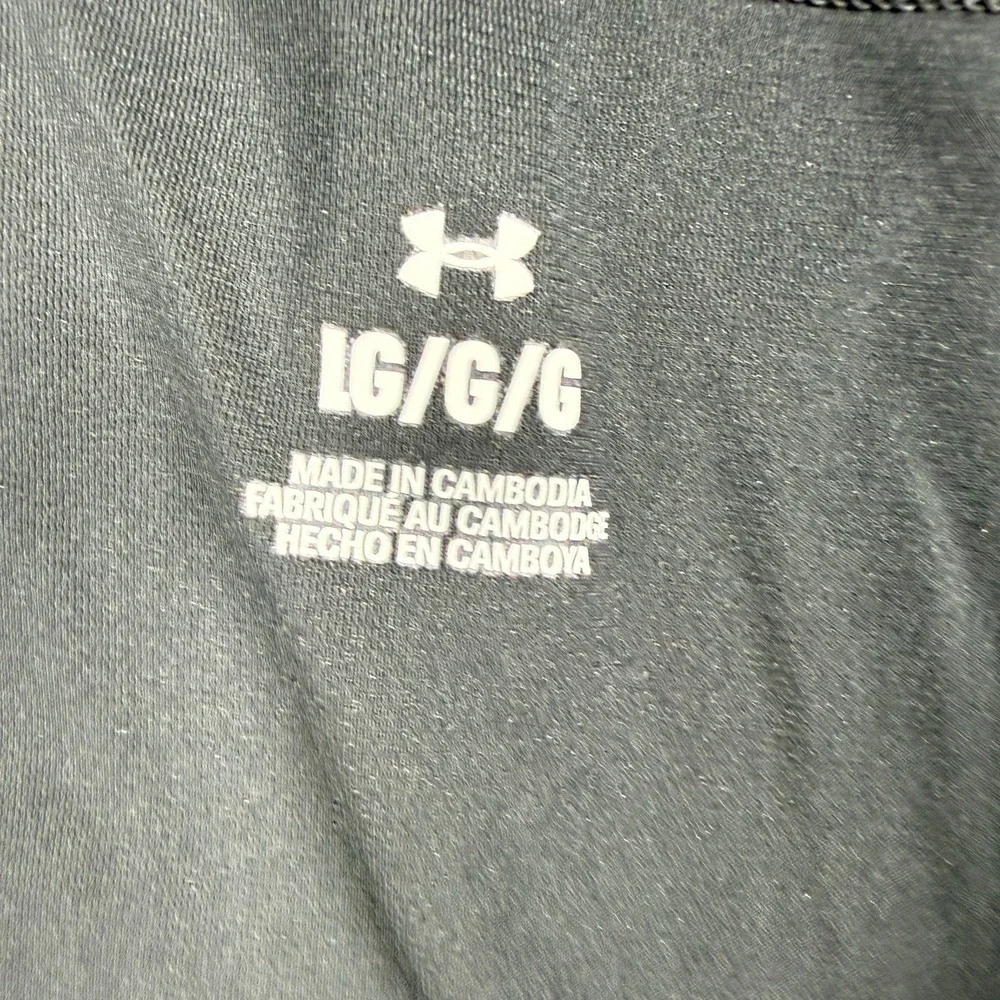 Under Armour Compression Tights Mens L Black HeatGear Base Layer Athletic Runnin